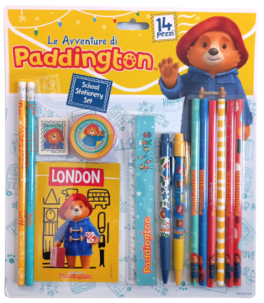 LE AVVENTURE DI PADDINGTON – SCHOOL STATIONERY SET